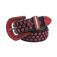 Wonderful Shining Rhinestones Belts for Adult Adjustable Belt for Women Cow-boy Cowgirl Straps Femal
