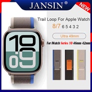 Trail loop สาย สำหรับ Apple watch 10 Ultra 3 2 ของแท้ 49mm 46mm 45mm 41mm 44mm 40mm 42mm 38mm สายนาฬ