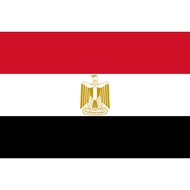 Egypt Country Flag Full Printing Peles Material