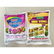 Creating yellow apricot buds, organic nutrition for apricot trees, TOTT yellow apricot fertilizer 1k