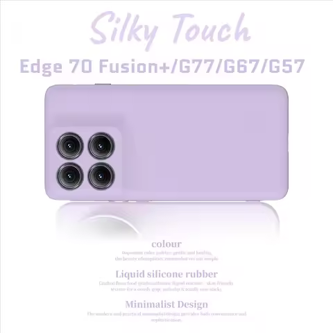Original Liquid Silicone Case For Motorola Signature Edge 70 Ultra Fusion+ 60 50 Pro G87/77/67/57 G6