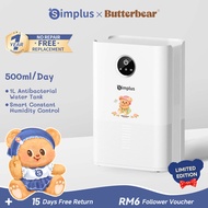 Simplus Dehumidifier | 500ml/Day | 1L Water Tank | Home Dehumidifying Drying| <46dB | Quiet Moisture