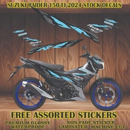 Suzuki Raider decals 2024 Design Raider 150 Accessories /Raider 150 Accessories /Raider 150 Stickers