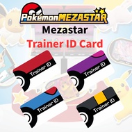 Mezastar Trainer ID Card Custom Made - Pokemon Mezastar