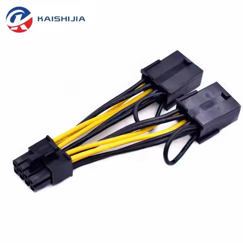 Premium Dual PCIE 8Pin GPU to CPU 8 Pin Graphics Card Power Cable for NVIDIA TESLA K80 M40 M60 P40 V