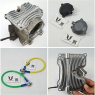 Y15ZR/LC135 5S/LC4S FZ150/R15 100% Original SYS Racing Cylinder Head Cover With Oil Ducting And Fins