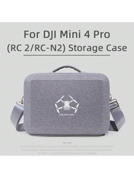 為dji Mini 4 Pro 設計的攜帶箱,旅行肩背包,防刮擦mini 4 Pro 手提包,無人機配件收納袋
