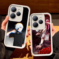 White Casing for Tecno POP 8 Spark 30C GO1 GO1S GO GO2 9 20 Pova 5 4 7 6 Pro 2024 2023 Plus Camon 12