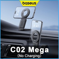 Baseus C02 Magnetic Holder Car Phone Holder ที่วางแม่เหล็กที่วางโทรศัพท์ในรถยนต์ที่วางพับได้สำหรับแด