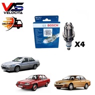 BOSCH SUPER 4 SPARK PLUG PROTON SAGA ISWARA 12V WIRA 1.3 1.5 (4PCS) (WR78X)