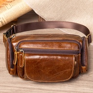 New store openingWESTAL Leather Belt Waist Bag Mens Fanny Pack Hip Bags Outdoor Sports Running Hinki