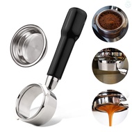 58mm 2 Ears Stainless Steel Bottomless Naked Portafilter Plastic Coffee Handle Cup Filter Basket for
