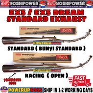 YOSHIPOWER HONDA EX5 / EX5 DREAM STANDARD EXHAUST BUNYI STD EKZOS / RACING OPEN MUFFLER EKZOS