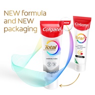 [Free Gift] Colgate Total Charcoal Clean Toothpaste 35gColgate Total Charcoal Clean Toothpaste 35g- 
