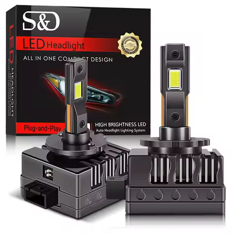 30000LM D1S D2S D3S D4S D8S LED Headlights Canbus HID D1R D2R D3R D4R D8R Bulb 100W Car Light Turbo 