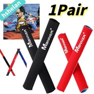 HSHELANXB 1Pair Canoe Paddle Grips Handle Cover, 4 Colors Diving fabric Kayaking Oars Handle Cover, 