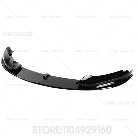 For BMW 4 Series F32 F33 F36 435i M Sport 2014-2020 Front Bumper Spoiler Lip Carbon Fiber Look Lower
