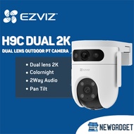 EZVIZ H9C DUAL 2K & 2K (3MP & 3MP) COLORNIGHT DUALLENS 2WAY AUDIO OUTDOOR PAN TILT CAMERA