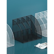 Desk Organize Folder Folder Folder Storage Box Shelf Metal Bookend Shelf Office Work Seat Folder Fol