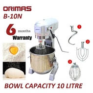 Orimas B10-N X 2-Bowl Universal Planetary Food Mixer Machine