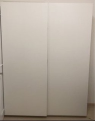 Ikea滑門衣櫃衣櫥 150x44x201