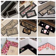 M (40*60+40*120cm) 2 in 1 Crystal Velvet kitchen mat / Rugs / Floor mats / Carpets / Door mats