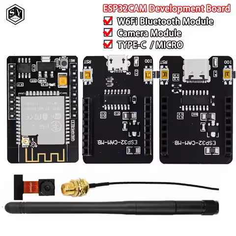 ESP32-CAM-MB ESP32-CAM WiFi + Bluetooth Module Camera Module Development Board ESP32 with Camera Mod