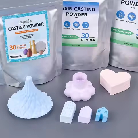 1KG DIY High Density Gypsum Powder Plaster Casting Production Material Cement Clay Crafts Handmade G