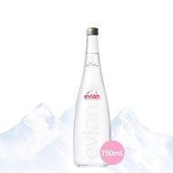 Evian Mineral Water - Glass Bottle (750ml)