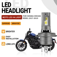 1pcs For Honda CMX300 Rebel 2017 2018 2019 1PCS Motorcycle Headlight Led H4 Canbus Error Free Hi Lo 