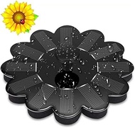 Solar Water Pump,7V 1.4W Floating Panel Pool Sun Flower Shaped Solar Power Fountain,Garden Landscape