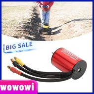 Wowowi 2435 Brushless Motor High Dust Det 4500kV RC for 1/16 1/18 Car