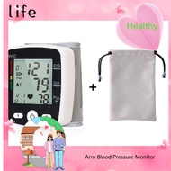 ◆Rechargeable Digital Wrist Blood Pressure Monitor PulseHeart Meter Device BP Mini Sphygmomanometer