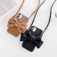 Bowknot Coin Purses For OPPO A37 A39 A57 A15 A15S A35 A83 A71 A3 A3S A5S A7 A12 A12S A12E A11K A31 A5 A9 A77 A79 F5 R9 R9S R11 R11S F3 F1 Plus R15 R17 Pro R15X Case Card bag cover