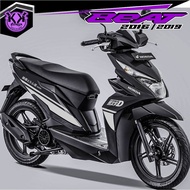 SC.454/STICKER CUTING BEAT FI/STICKER BEAT ESP 2016-2019 MOTORCYCLE STRIPING/MOTORCYCLE STICKER/ INI