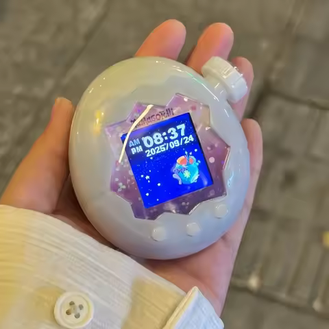 Tamagotchi Smart Paradise Milky White Replacement Shell Tamagotchi Paradise Replacement Shell