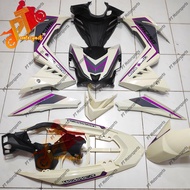 Honda RS 150 V1 V2 Cover Set Creamy Winner Purple 20 Ready Stock