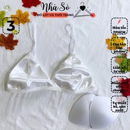 Áo lót 🔥AL06 lụa không gọng 5 màu Nhà Sò