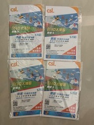 CSL 8日亞太漫遊數據卡，8-Days Asia Roaming Data SIM Card，內地、澳門、台灣、日本、泰國、韓國、新加坡、馬來西亞、印尼、越南、菲律賓、印度、柬埔寨、新西蘭及澳洲，無