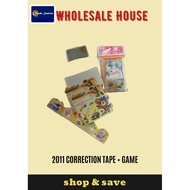 (RM2.20) OKADA 2011 CORRECTION TAPE + GAME