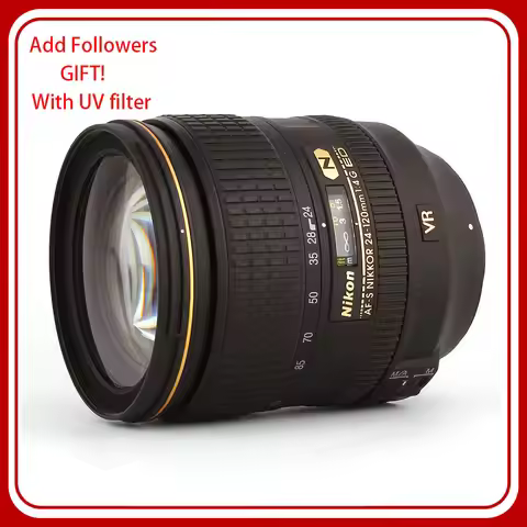 Nikon AF-S NIKKOR 24-120mm f/4G ED VR Lens For Nikon SLR Cameras