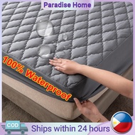 100% Waterproof Mattress Protector Quilted Fitted Foam Cover Single/Double/Full/Queen/King Size