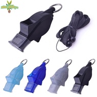 Dolphin Whistle Whistle Plastic Referee Whistle Rope Soccer-Volleyball Newest
