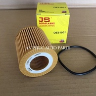 Oil filter for Mazda BT-50 2.2/3.2L diesel engine 2011~2024 brand JS Asakashi Japan OE51001