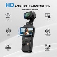 Screen Protector for DJI Osmo Pocket 3 Creator Combo,9H Hardness HD Tempered Glass Film LCD Screen P