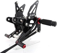 Arashi Rearsets Footrests FootPegs for KAWASAKI NINJA ZX6R ZX636 2007 2008 Motorcycle Accessories Ad