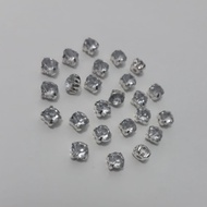 Diamond cangkang 6mm Grade A payet kristal swarovski (24 biji)