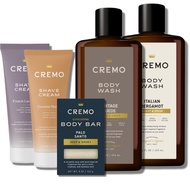 Cremo Rich-Lathering Vintage Suede Body Wash Soap Bar | Men Shave Cream | Women Shave Cream | Sensit
