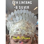 SET 2in1 LINTANG GOYANG WITH GANDIK GENDIK SANGGUL PENGANTIN MELAYU TRADISIONAL GOLD SILVER PEARL MU