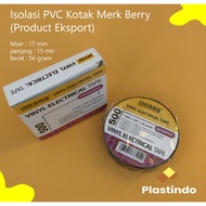 Black PVC Electrical Cable Insulation 17 mm x 15 m | PVC Electrical Tape | Cable Tape | Cable Tape